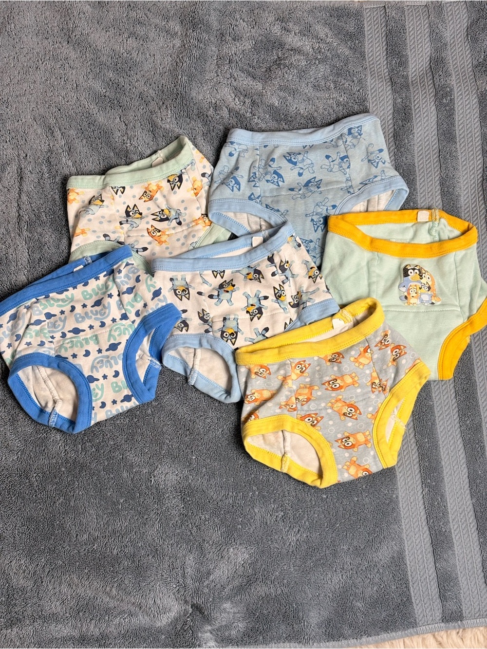 Target Boys' Cotton Training Underwear - Blue, Yellow, Green